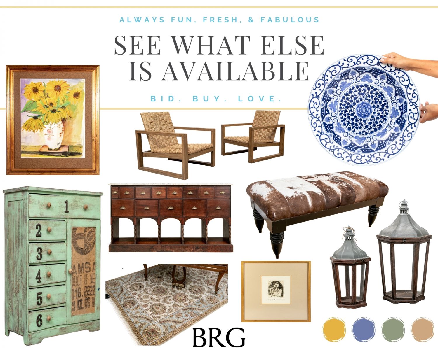 Looking for other options? Check out these fine furniture and decorative arts currently available online at BRG.